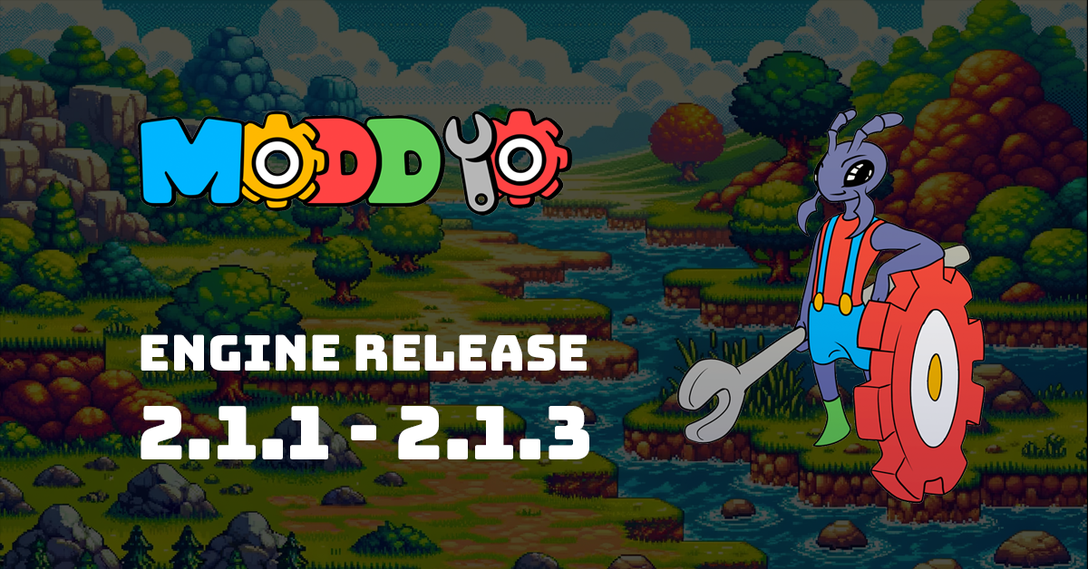 Developer Update: Moddio Game Engine 2.1.1 – 2.1.3 Release